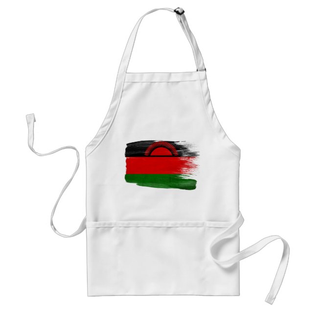 Malawi-Flaggen-Schürze Schürze (Vorne)