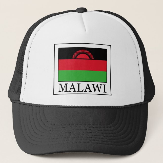 Malawi-Hut Truckerkappe (Vorderseite)