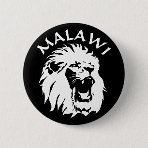 Malawi Lion Button