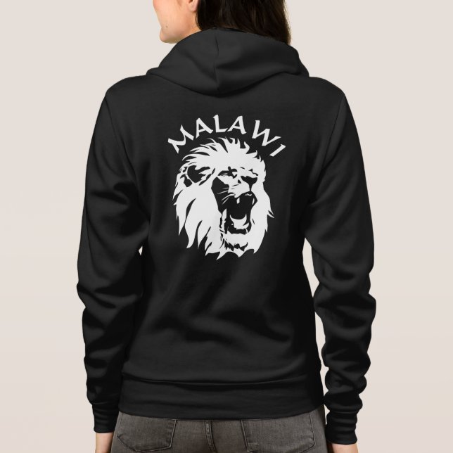 Malawi Lion Hoodie (Rückseite)