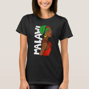 Malawi Malawi Flag Afrikanisches Erbe Ethni T-Shirt