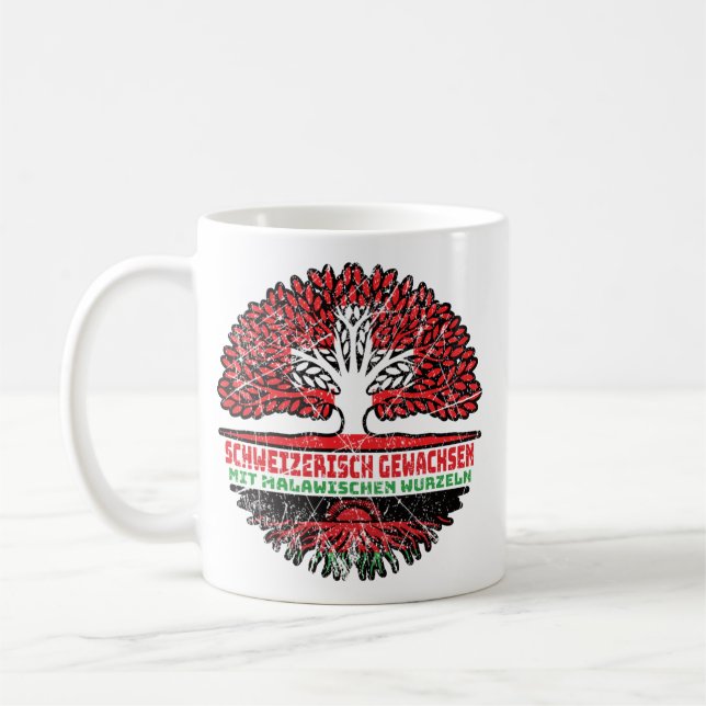 Malawi Malawisch Schweizer Schweiz Baum Wurzel Kaffeetasse (Links)