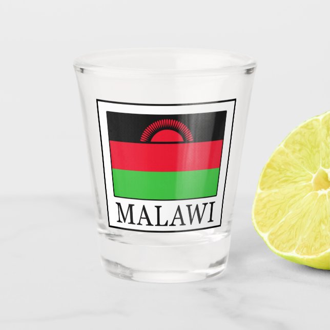 Malawi Schnapsglas (Vorderseite)