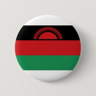 Malawi-Staatsflagge Button