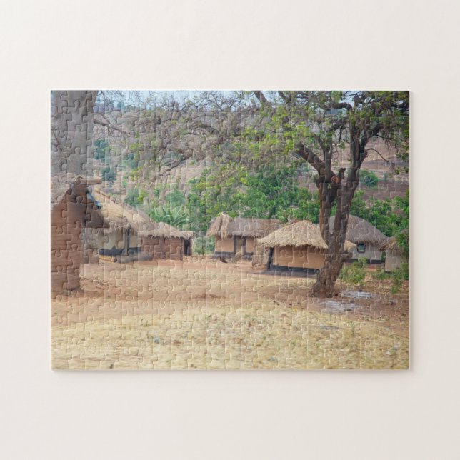 Malawi Village Huts. (Horizontal)