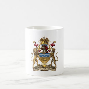 Malawi-Wappen Landesflagge Symbol Kaffeetasse