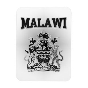 Malawi-Wappen Magnet