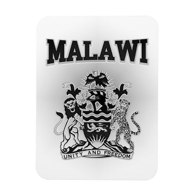Malawi-Wappen Magnet (Vertikal)
