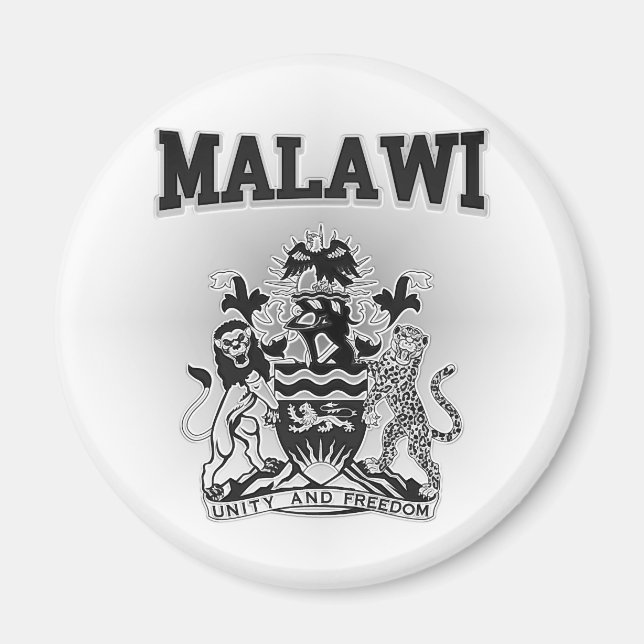 Malawi-Wappen Magnet (Vorne)