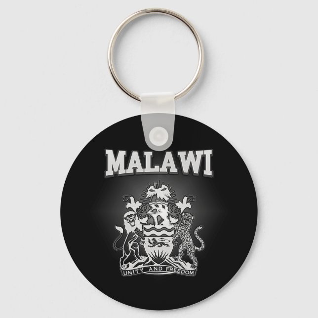 Malawi-Wappen Schlüsselanhänger (Vorderseite)