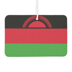 malawische Flagge Autolufterfrischer