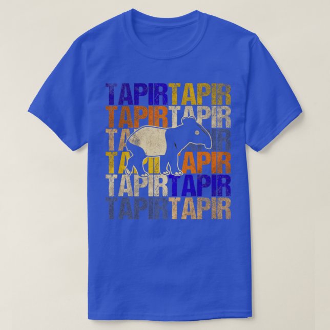 Malayan Tapir2 T-Shirt (Design vorne)