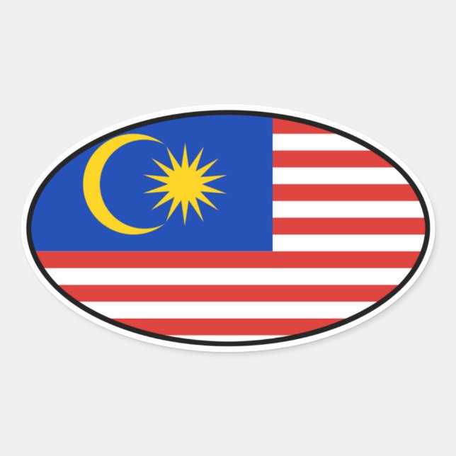 Malaysia Euro Sticker (Vorderseite)