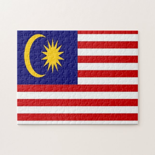 Malaysia - Flagge - (Horizontal)