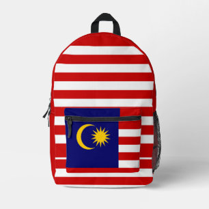 Malaysia-Flagge Bedruckter Rucksack