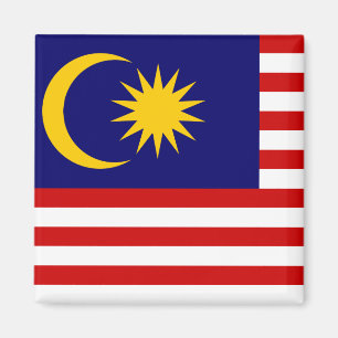 Malaysia-Flagge Magnet