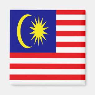 Malaysia-Flagge Magnet