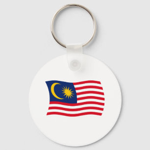 Malaysia-Flagge Schlüsselanhänger