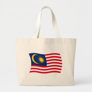 Malaysia-Flagge Tragetasche