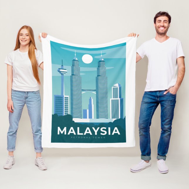 MALAYSIA FLEECEDECKE (Beispiel)