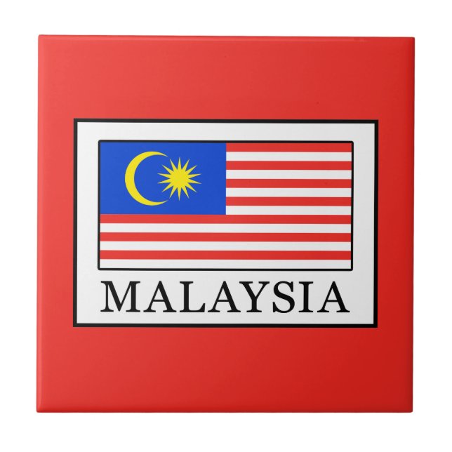 Malaysia Fliese (Vorderseite)