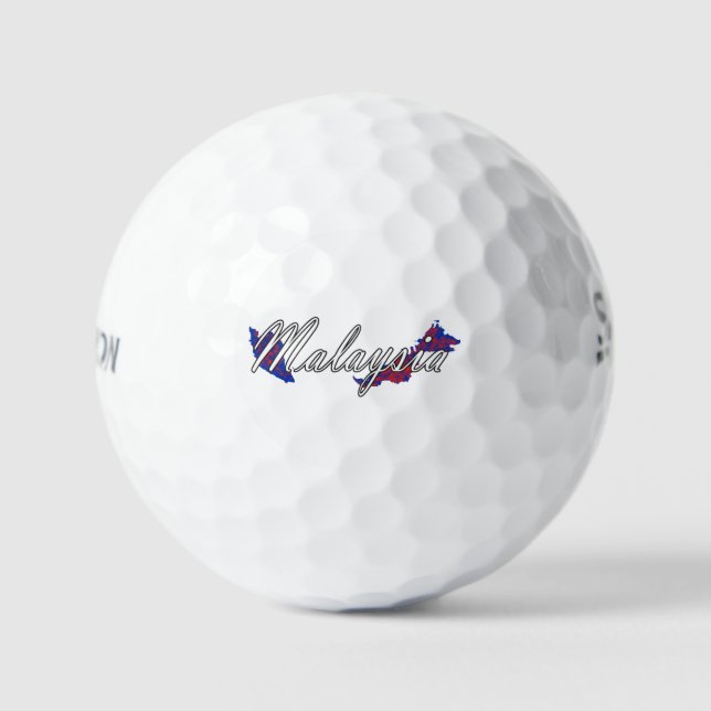 Malaysia Golfball (Vorderseite)
