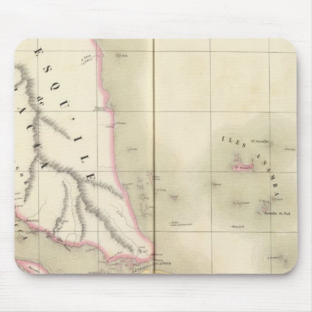 Malaysia Ozeanien Nr. 12 Mousepad (Vorne)