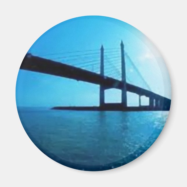Malaysia Penang Bridge Magnet (Vorne)