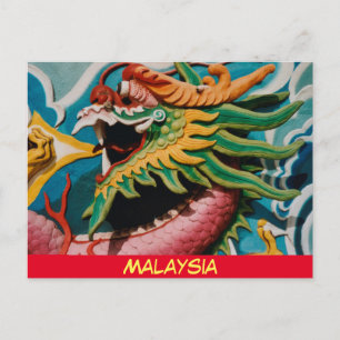 Malaysia Postkarte