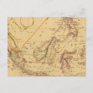 Malaysia Postkarte