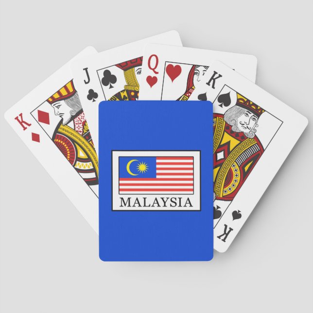 Malaysia Spielkarten (Rückseite)