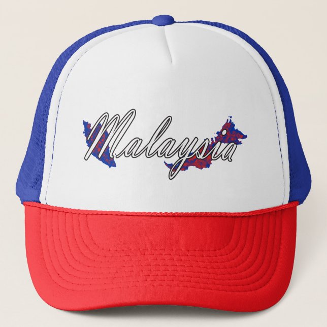 Malaysia Truckerkappe (Vorderseite)