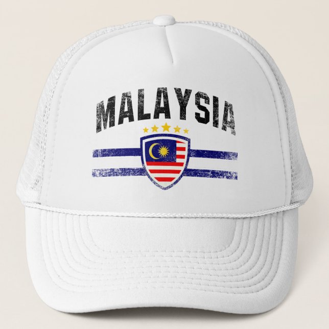 Malaysia Truckerkappe (Vorderseite)