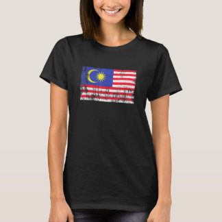 Malaysias malaiische Flagge Fußball-Fansportler Ki T-Shirt