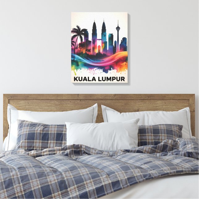 Malaysie Leinwanddruck (Insitu (Schlafzimmer))
