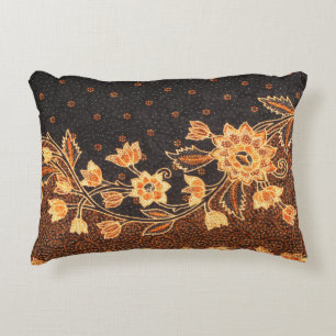 Malaysisch-indonesische Batik Art Beauty Dekokissen