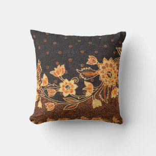 Malaysisch-indonesische Batik Art Beauty Kissen
