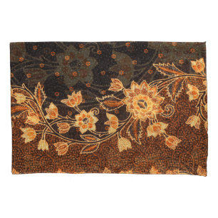 Malaysisch-indonesische Batik Art Beauty Kissenbezug