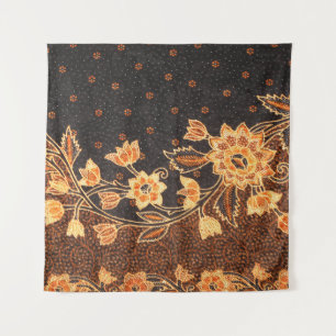 Malaysisch-indonesische Batik Art Beauty Wandteppich