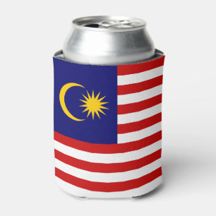 Malaysische Flagge Dosenkühler