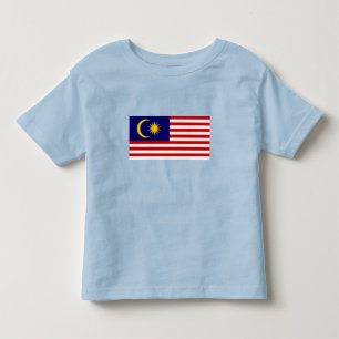 Malaysische Flagge Kleinkind T-shirt