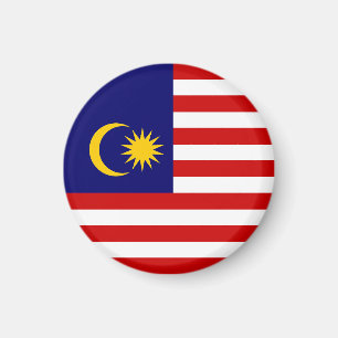 Malaysische Flagge Magnet