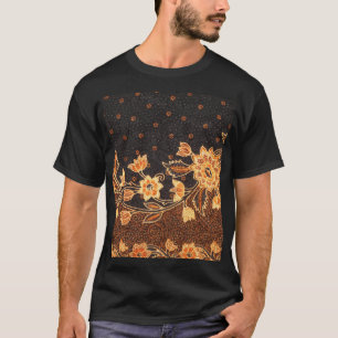 Malaysische indonesische Batik-Kunst-Schönheit T-Shirt