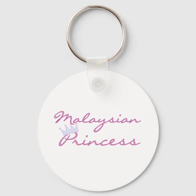 Malaysische Prinzessin Schlüsselanhänger (Vorderseite)