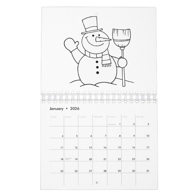 Malbuch-Kalender 2013 Kalender (Jan 2026)