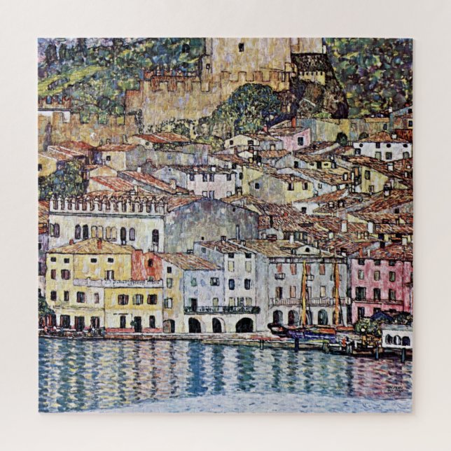 Malcesine am Gardasee, Gustav Klimt (Vertikal)
