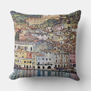 Malcesine am Gardasee, Gustav Klimt Kissen