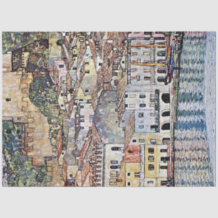 Malcesine am Gardasee, Gustav Klimt Seidenpapier