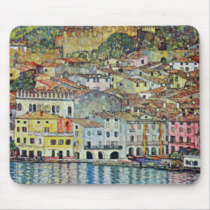 Malcesine am Gardasee Von Gustav Klimt Mousepad
