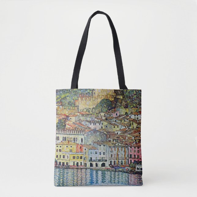 Malcesine am Gardasee Von Gustav Klimt Tasche (Vorderseite)
